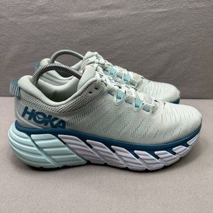 Hoka One One Gaviota 3 Womens Size 10 B Shoes Running Morning Mist/Blue Tint